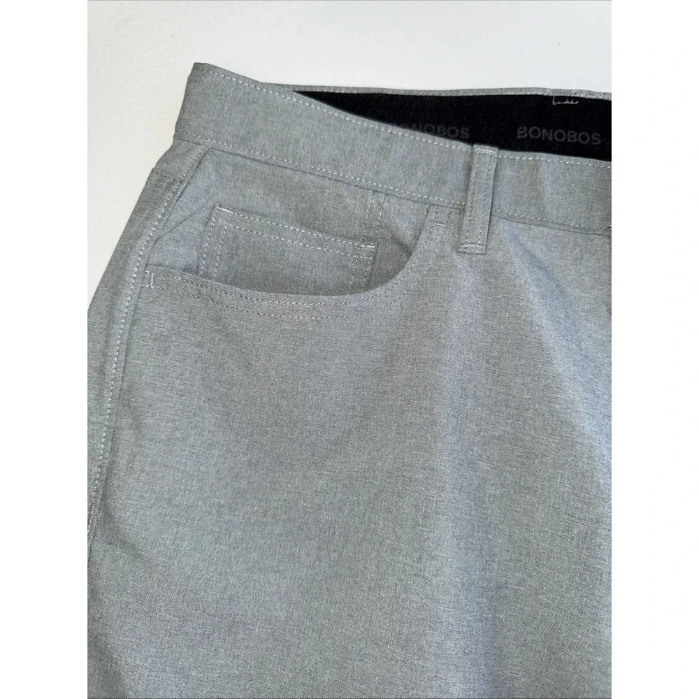 Bonobos Performance Link‎ Golf Pants Mens Size 32x32 Gray